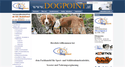 Desktop Screenshot of dogpoint.at